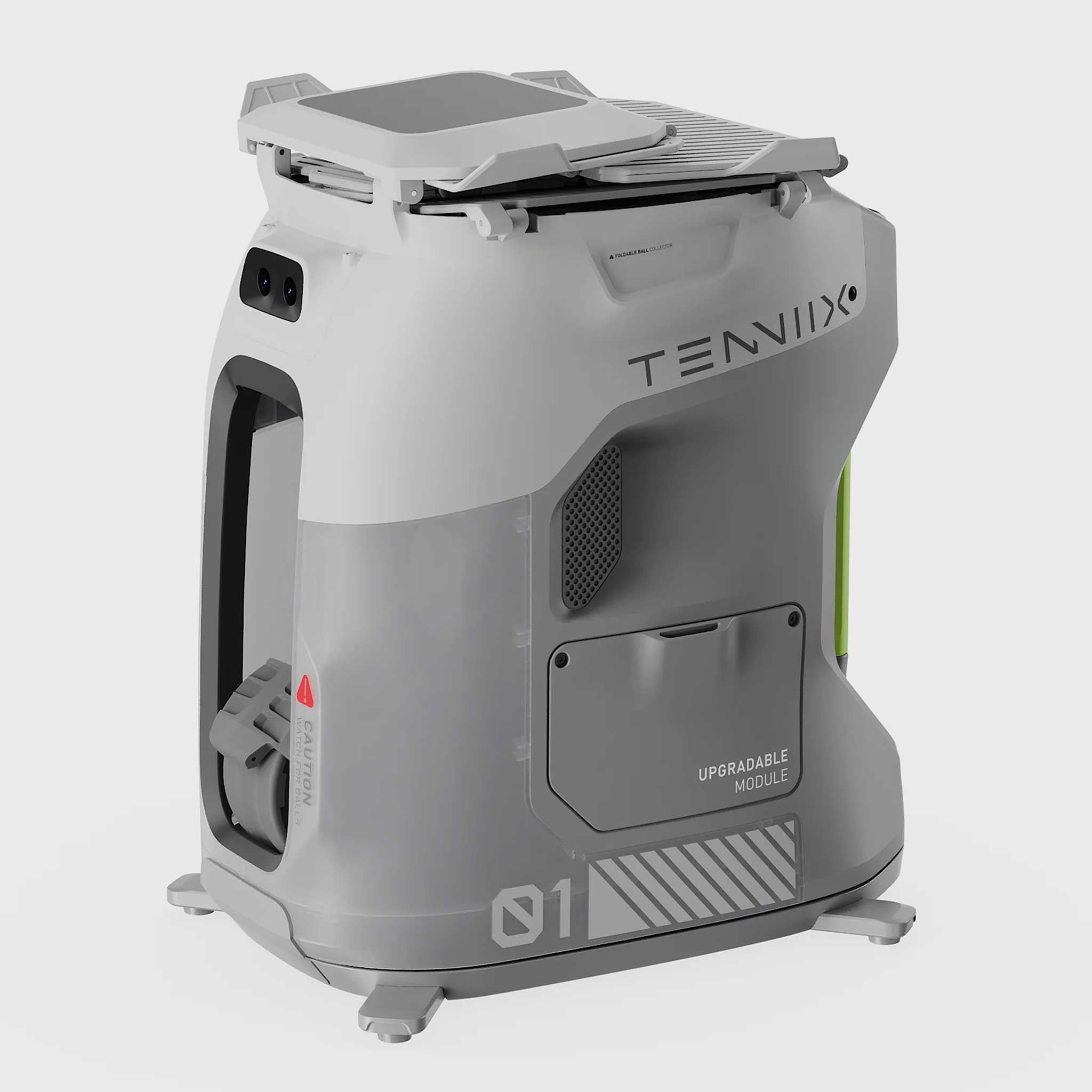 Tenniix Pro Tennis/Padel Ball Machine Ball Machines Mint White