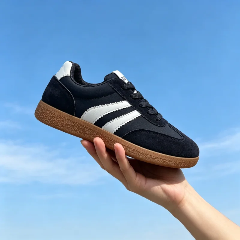 2026 New Couple Shoes, Sizes 35-43, Large Size Men's Shoes, Thick-Soled Casual Shoes, Trendy Versatile Sneakers, Comfortable Women's Shoes, Running Men's Shoes, Classic German Training Shoes