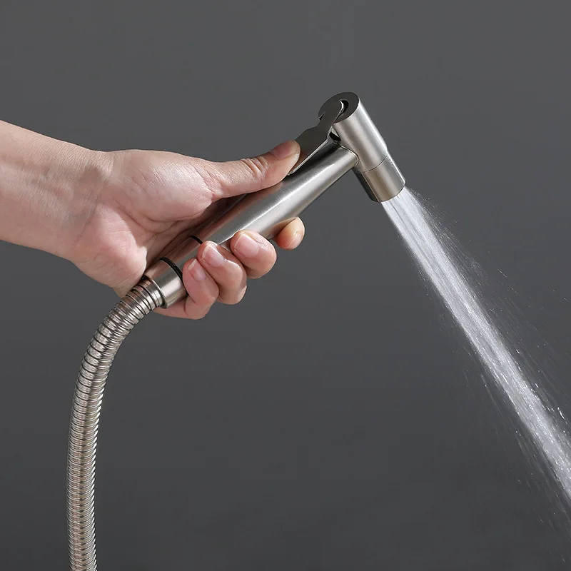 Handheld Bidet Sprayer Bidet Dusche WC Dusche 304 Edelstahl WC Bidet für Bad Bidet hygienische Dusche Wasserhahn