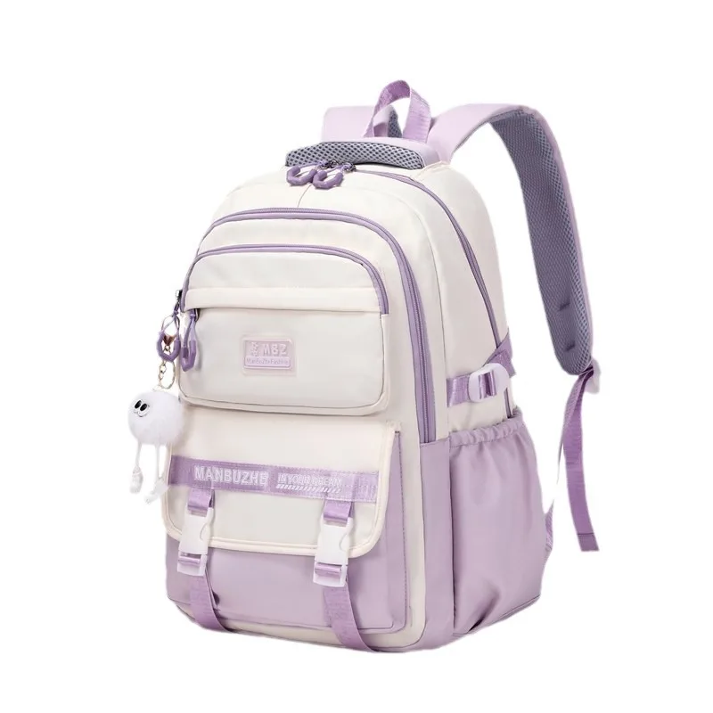 Grande capacité collège étudiant sac à dos filles sacs d'école enfants cartable école primaire sac à dos voyage étudiant livre sac