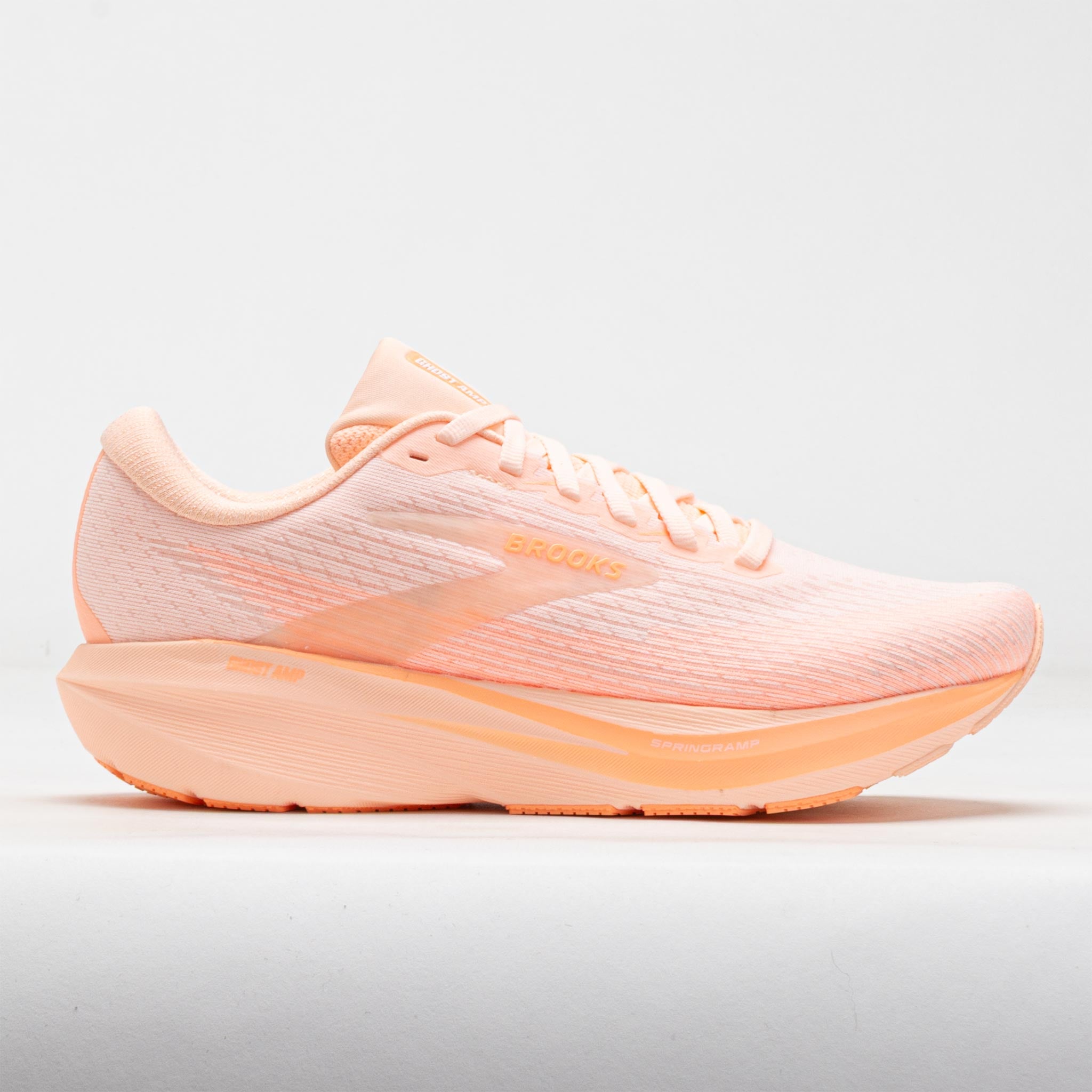 Brooks Ghost Amp Women's Running Shoes Peach/Peach/White