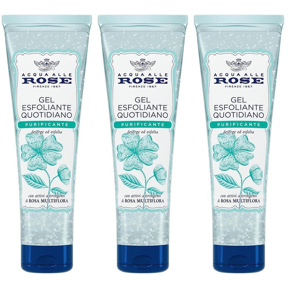 Acqua alle Rose - Gel esfoliante Purificante 3x150 ml