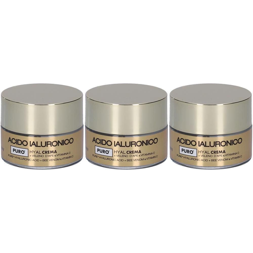 Hyal Crema Viso Acido Ialuronico Puro 3x50 ml