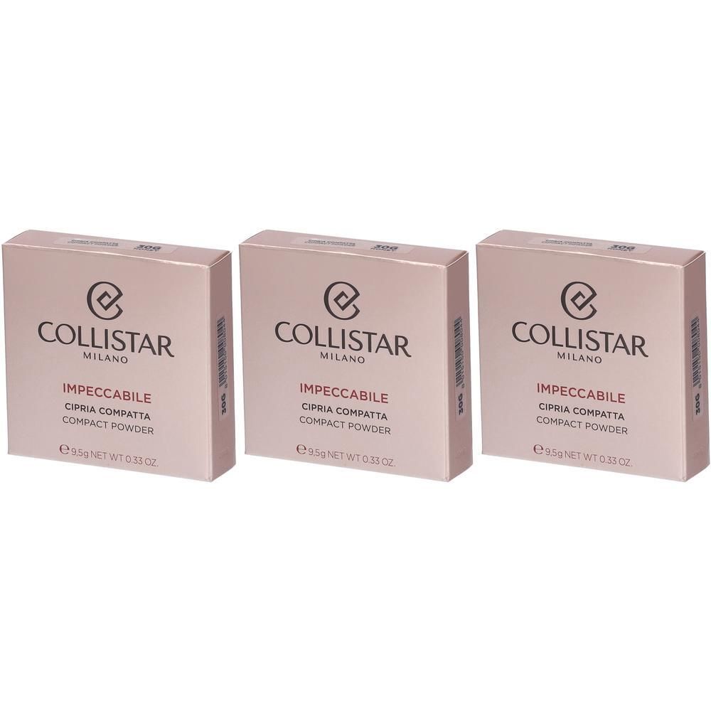 Collistar Cipria Compatta Impeccabile Tonalitá 30G Honey 3x1 St