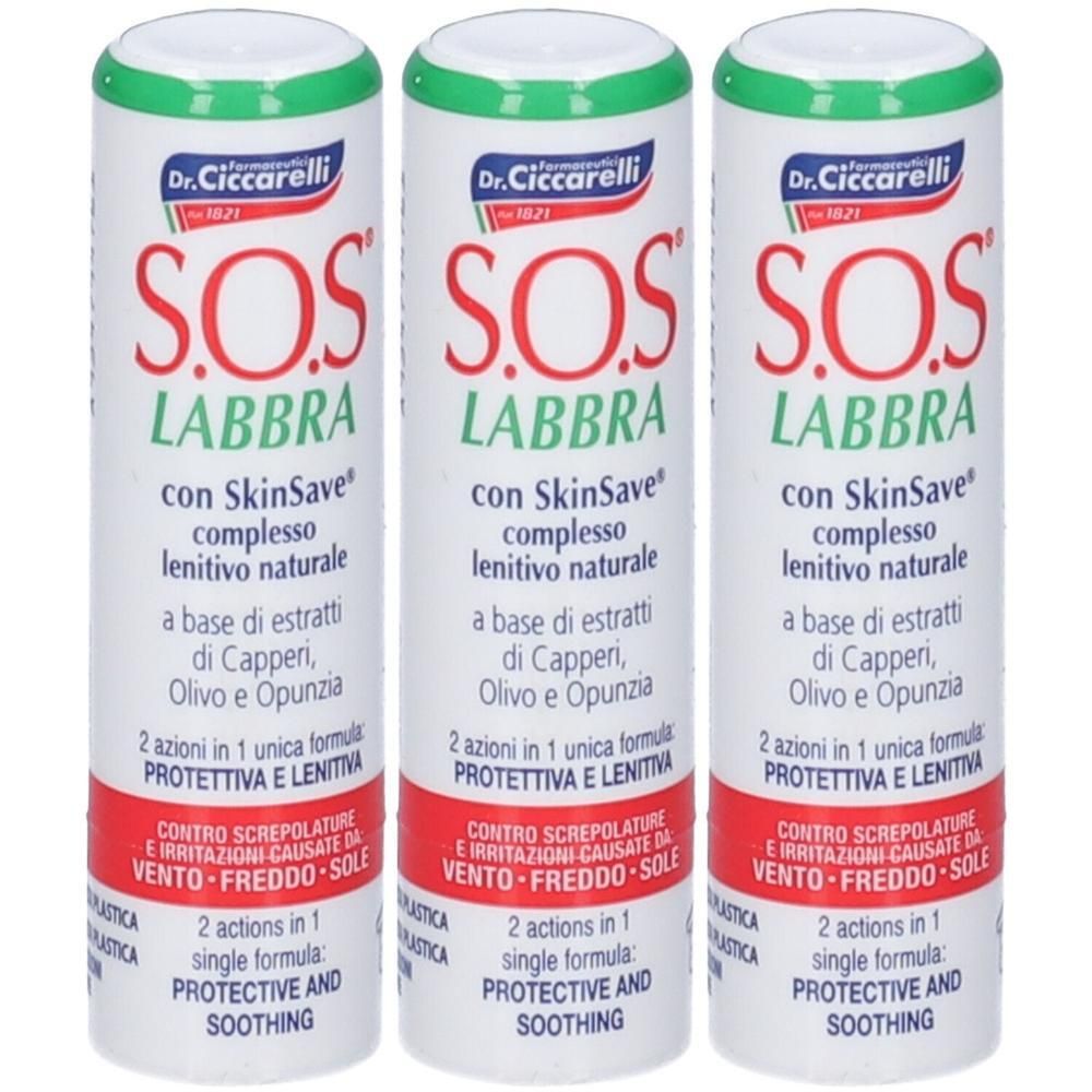 Dr. Ciccarelli S.O.S. Labbra 3x5,5 ml Rossetto