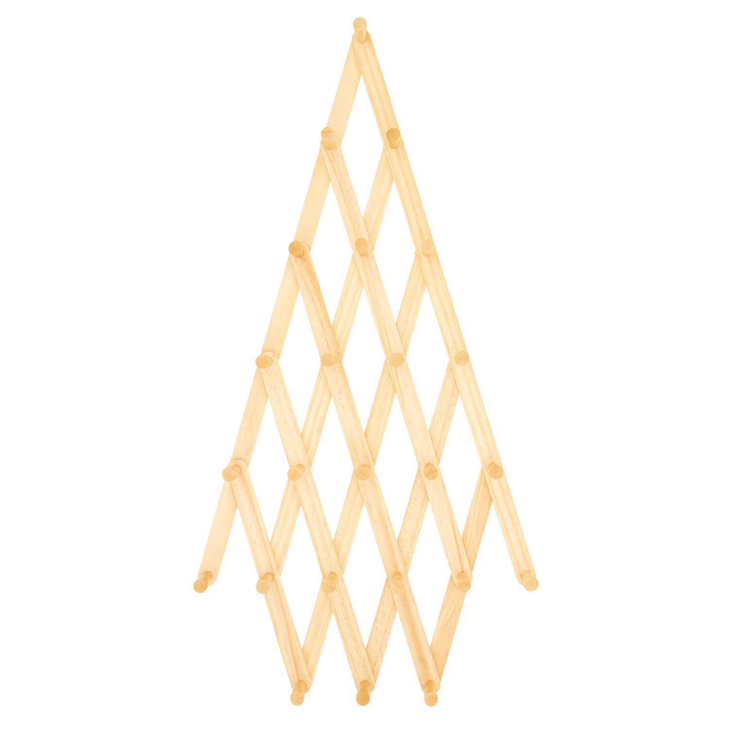 Suspensions pour calendrier de l'Avent en bois, 13 x 5,5 x 71,4 cm