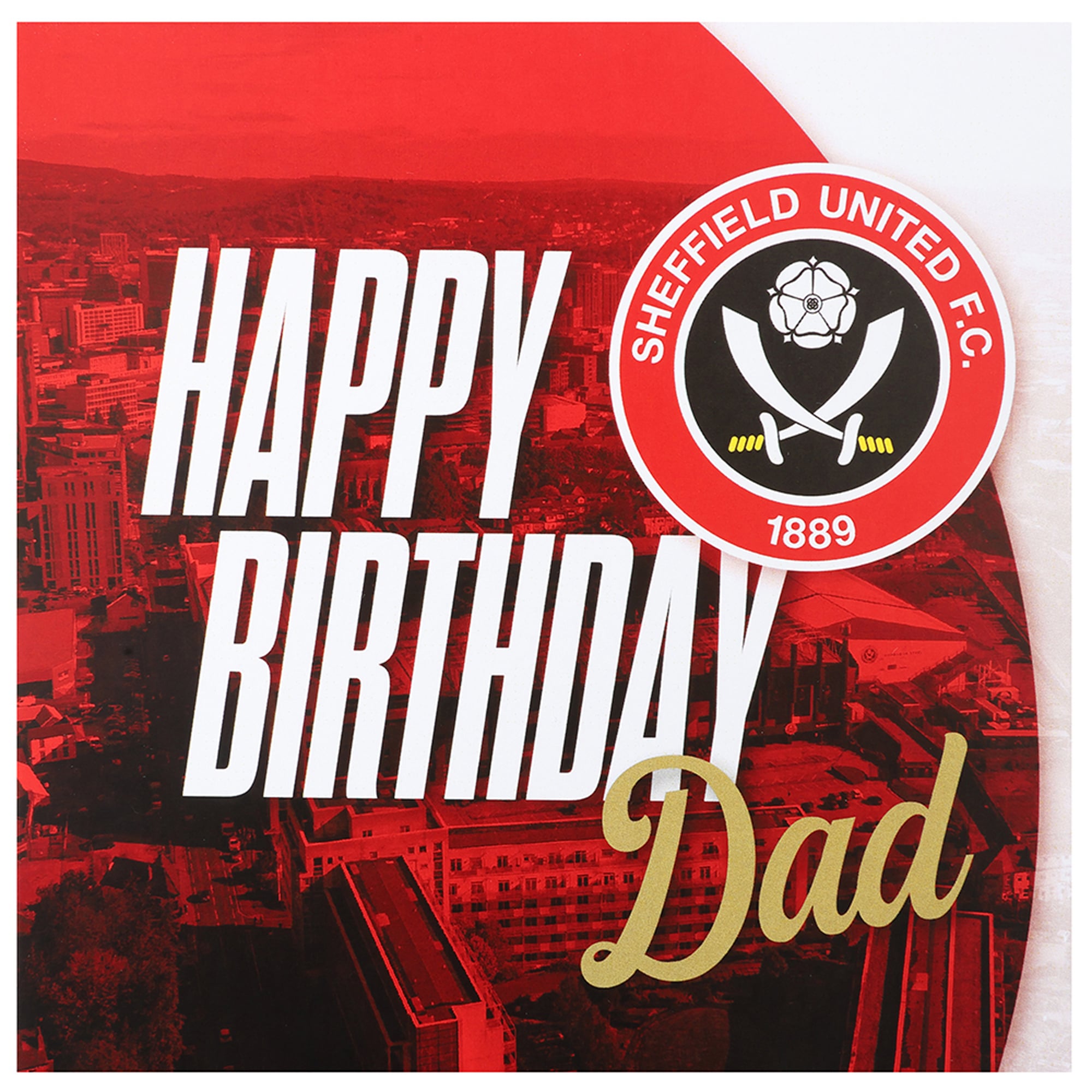 Sheffield United Stadion Dad Card