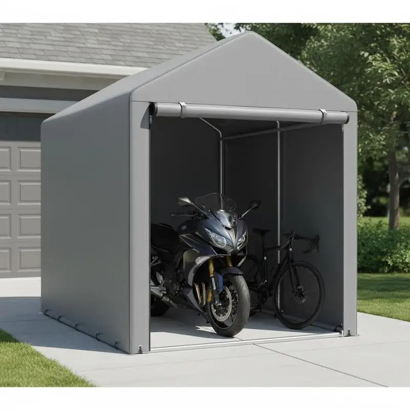 Abri de jardin / Tonnelle de jardin avec protection anti-UV et structure métallique, 120x179x165cm, Gris clair, pour événements extérieurs, fêtes de jardin, rassemblements en arrière-cour, loisirs sur