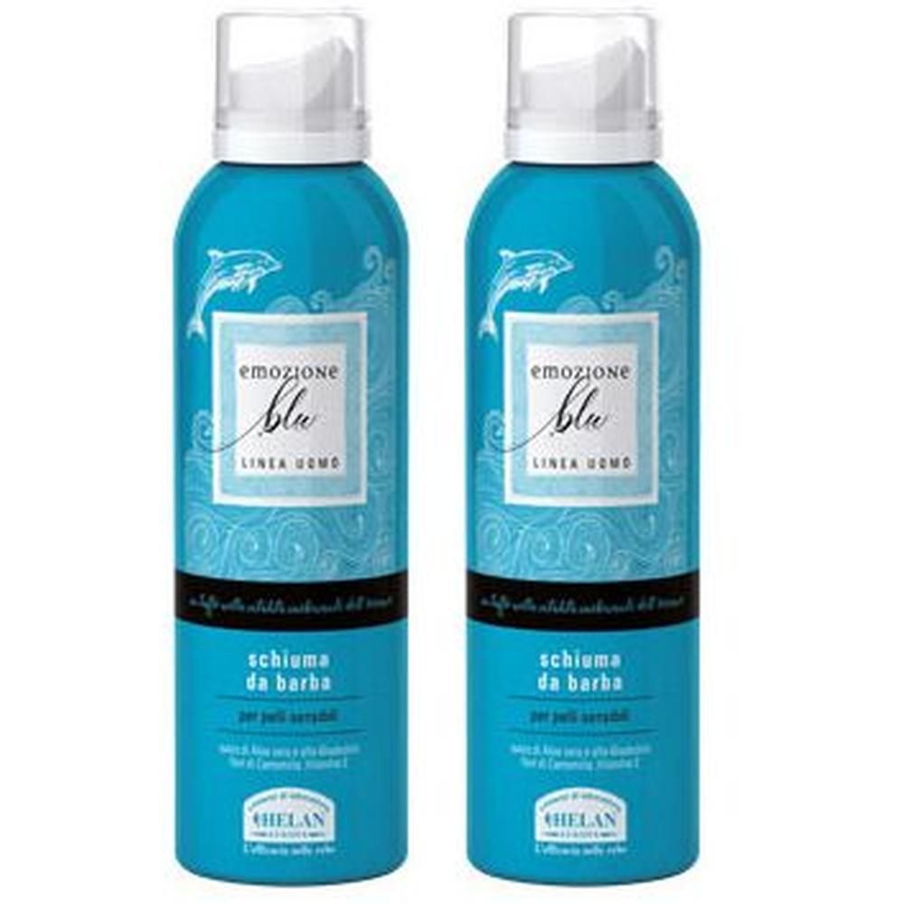 Helan EMOZIONE BLU Schiuma da barba 2x200 ml