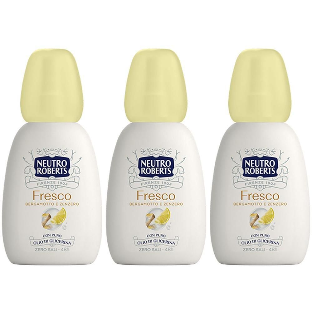 Neutro Roberts Fresco Giallo Zero gas (75ML) 3x75 ml