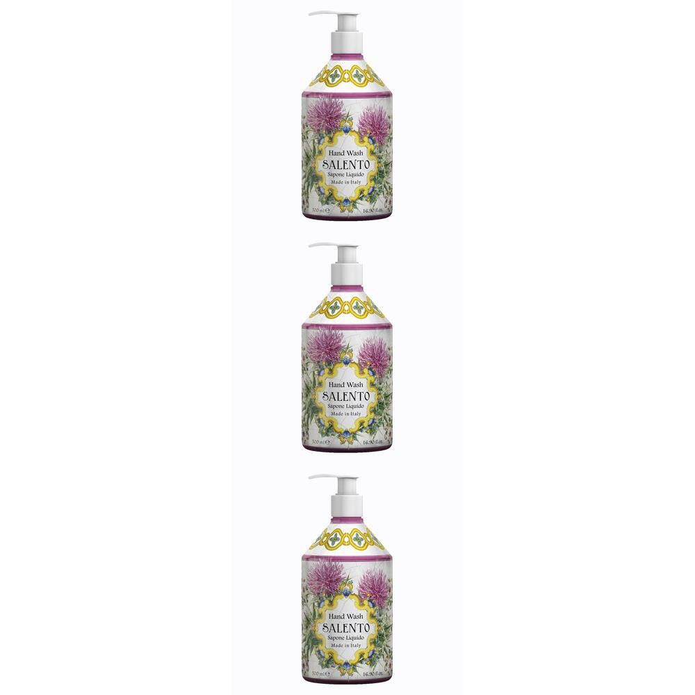 Le Maioliche Sapone Liquido Limone Dolce e Gelsomino Linea Salento 3x5