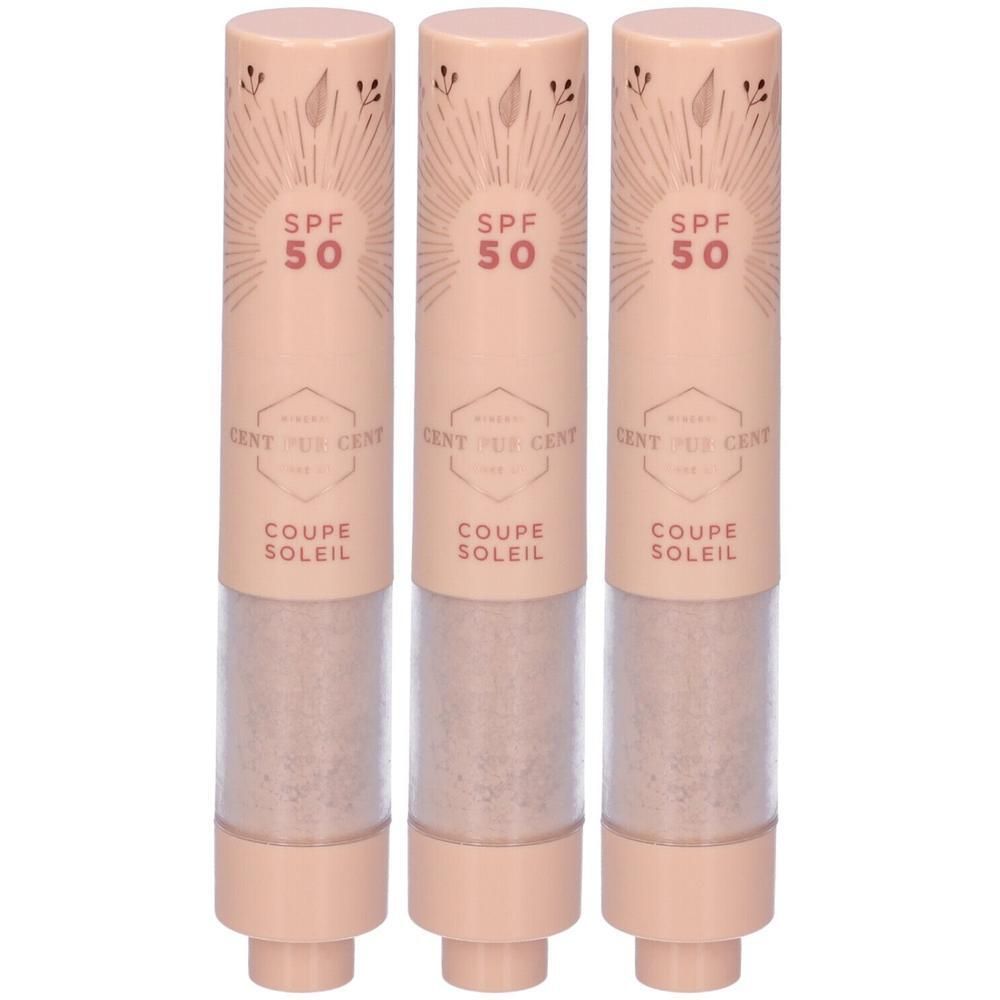 Cent Pur Coupe Soleil Sunbrush SPF 50 Tonalità Medium to Dark 3x5,5 g