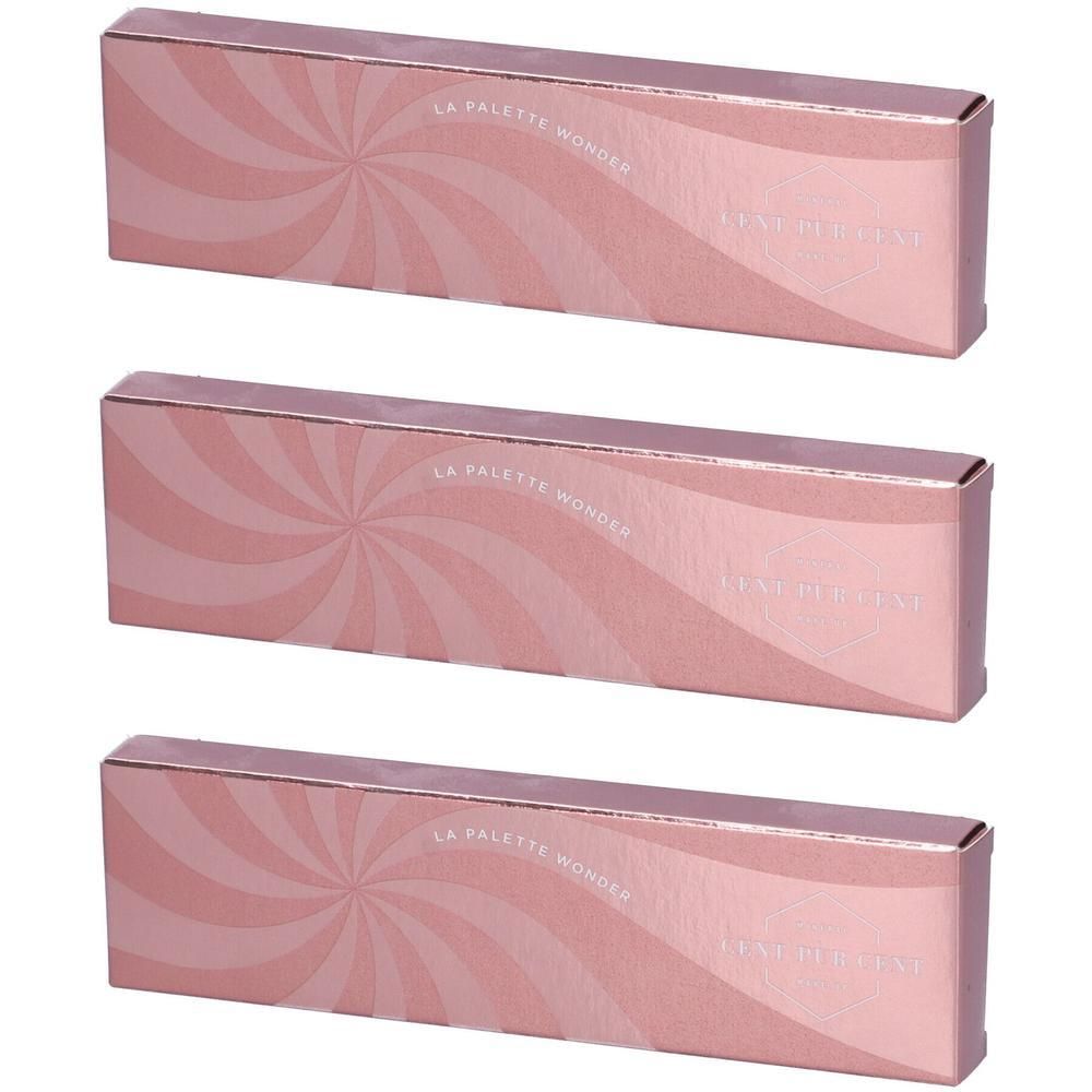 Cent Pur La Palette Wonder 3x1 St