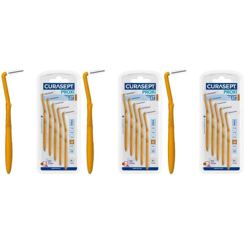 Curasept Proxi Angle T14 Oc/Go 3x1 pz Spazzolino da denti