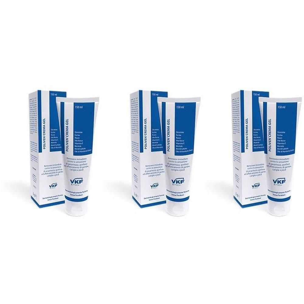 Poliven Crema Gel 3x150 ml