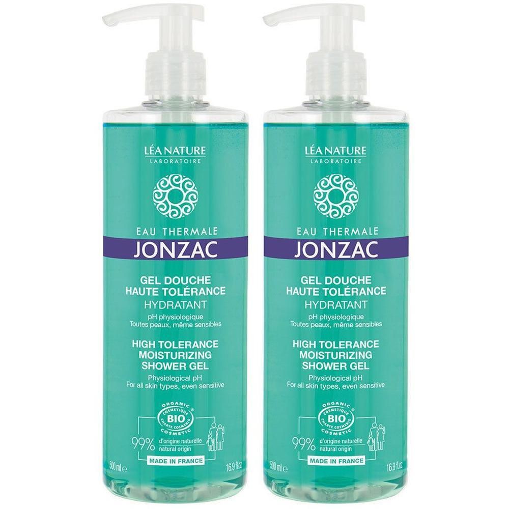 Eau Thermale Jonzac Hydrate Gel Doccia Idratante Alta Tolleranza 2x500