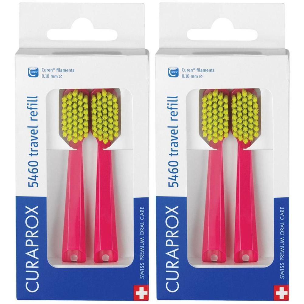 Curaprox Testine Ricambio Spazzolino Da Viaggio Cs 5460 2x2 St