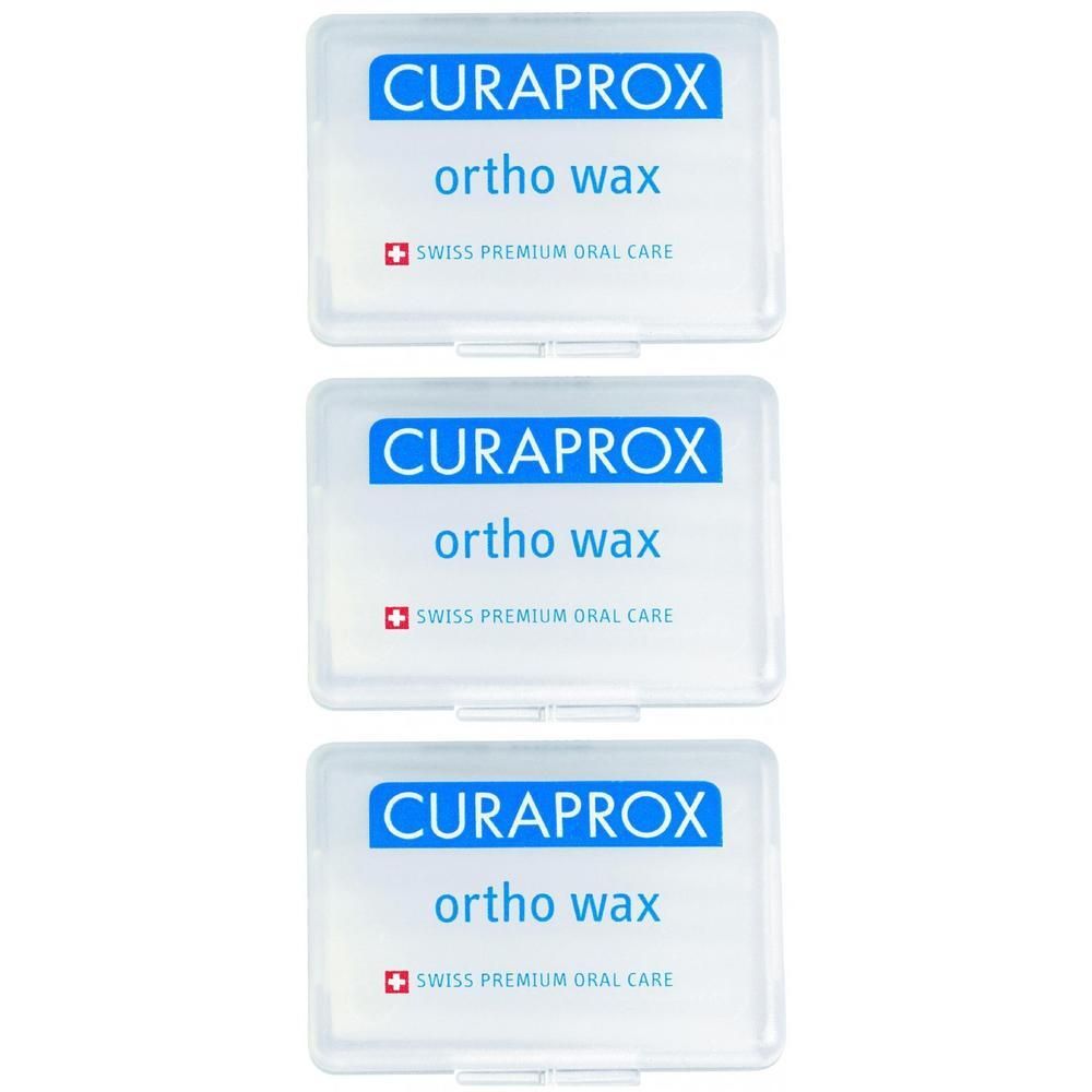 Curaprox Ortho Wax 7 Pezzi 46X4 Mm Di Cera Ortodontica 3x1 St