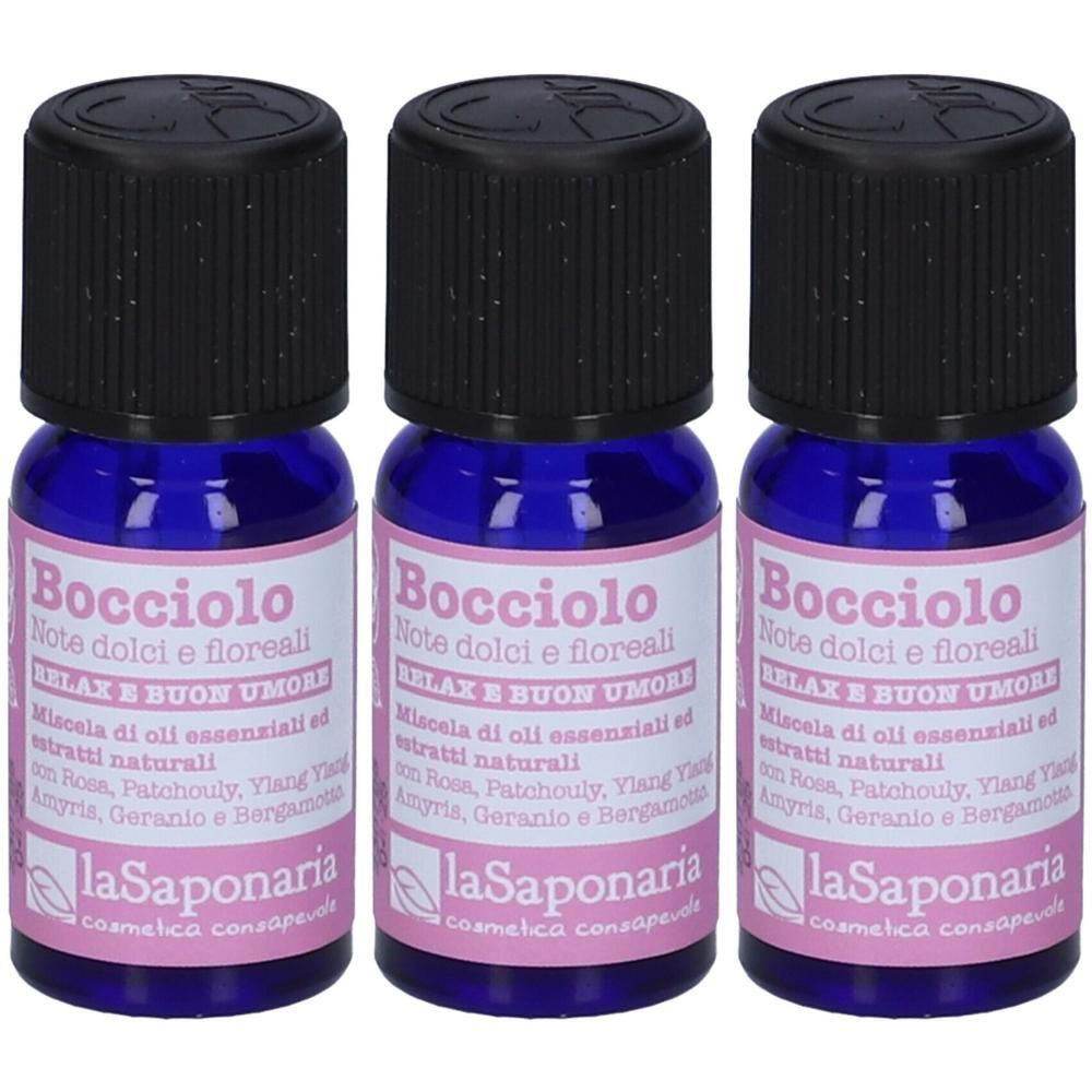 La Saponaria Olio Essenziale Bocciolo 3x10 ml