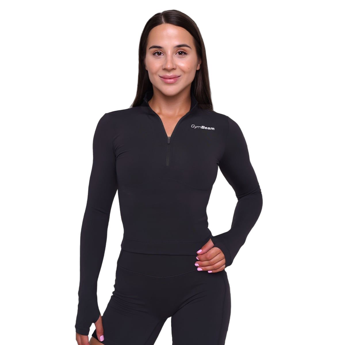 Top donna Ignite cropped slim nero 1 St