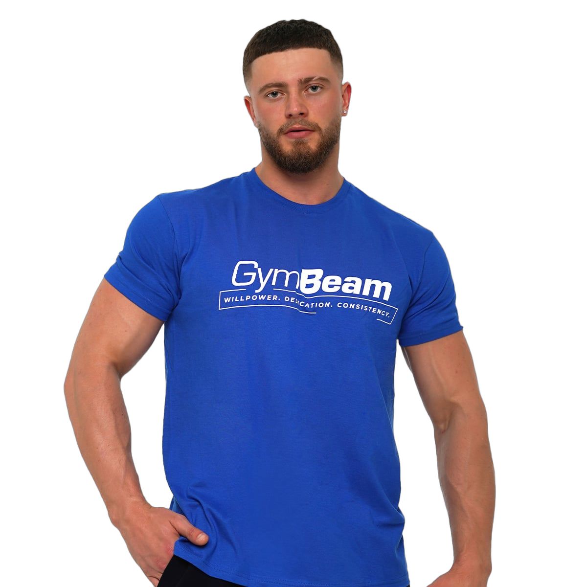 T-shirt uomo regular Willpower blu royal 1 St