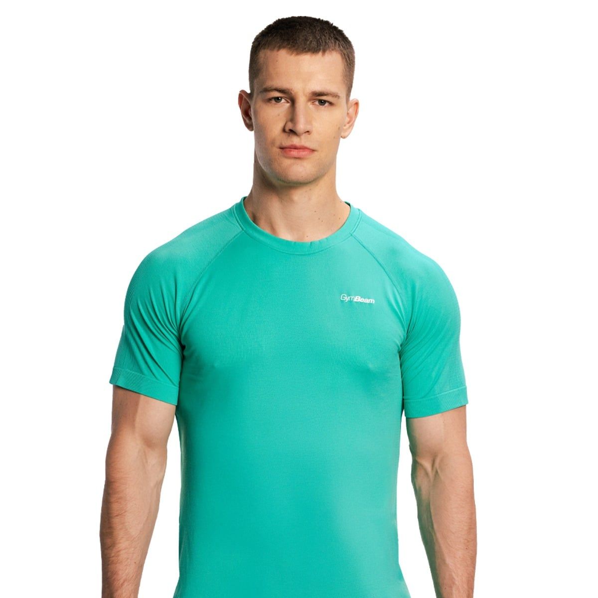 T-shirt uomo Pulse X Running in nylon verde 1 St