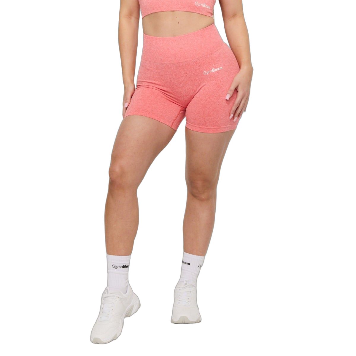 Pantaloncini donna FLO corallo slim con vita elastica 1 St