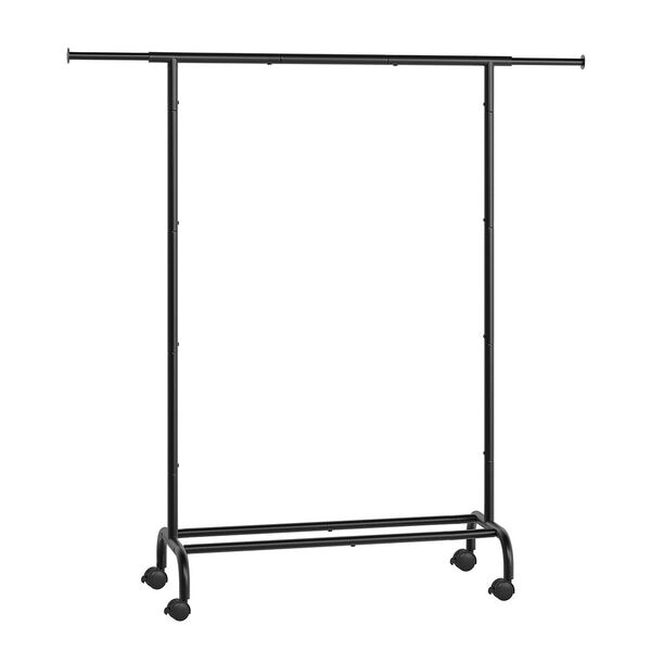Songmics Rollgarderobe schwarz 120/-/156 cm, 120x156 cm
