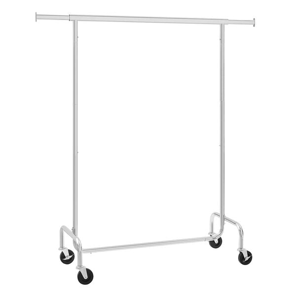 Songmics Rollgarderobe chrom 150/-/160 cm, 150x160 cm