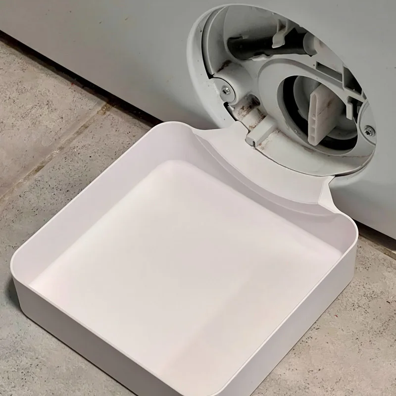 Simple Water Tray for Drum Washing Machine Washing Machine Drain Tray Effectively Prevents Overflow on The Floor of Laundry Room