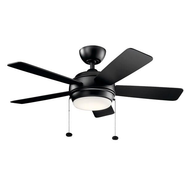 Kichler Lighting Starkk 42 Inch Ceiling Fan with Light Kit - 330171SBK