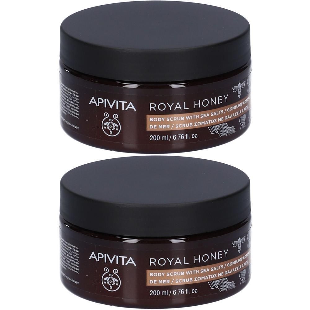 Apivita Royal Honey Scub Corpo Esfoliante con Miele e Sali Marini per