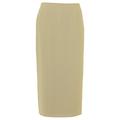 Busy Clothing Women Long Skirt Beige 14