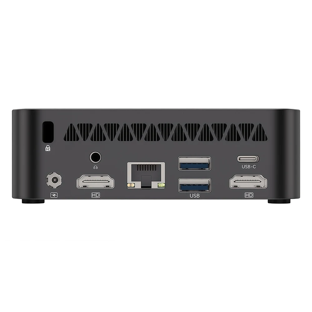 SOYO Mini-PC Y5 Air Intel Core i5 4. Generation CPU mit 8 GB RAM, 128 GB M.2 SSD, Mini-Desktop-Computer, Dual 4K Display, WiFi 5, BT4.2, USB-C