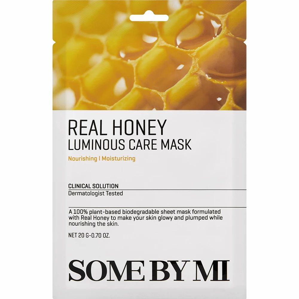 SOME BY MI Real Honey Luminous Care Mask 30 g Maschera viso
