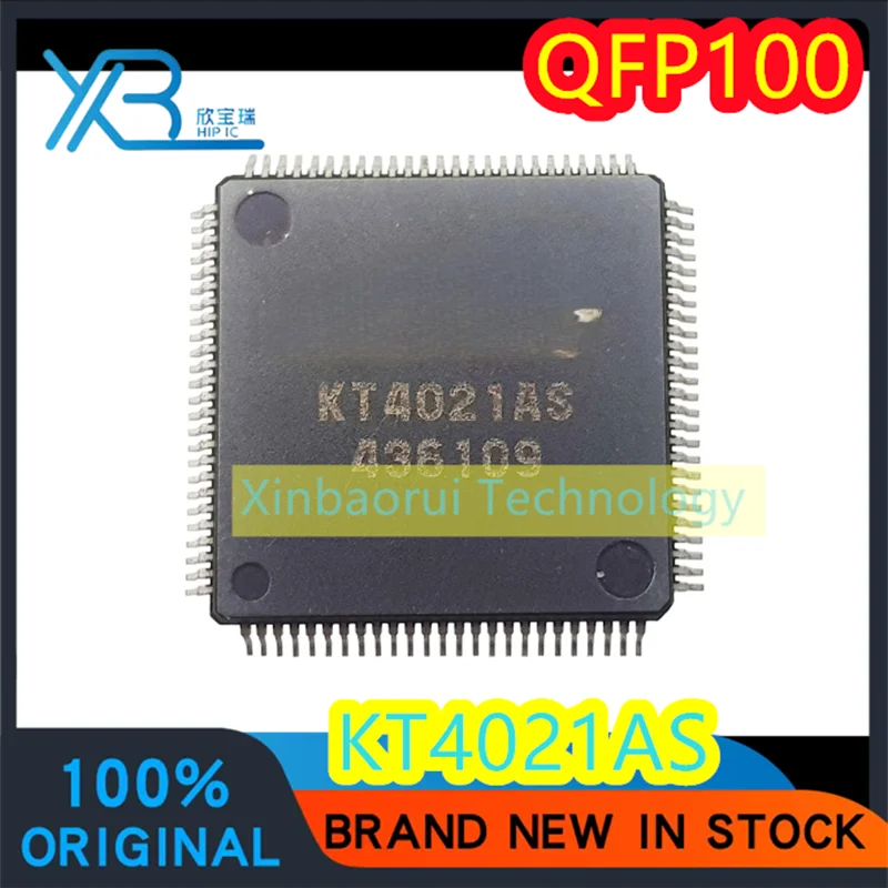 (1/5 pièces) KT4021AS QFP100 puce vulnérable pour carte électronique de voiture, neuve, originale, composant électronique IC