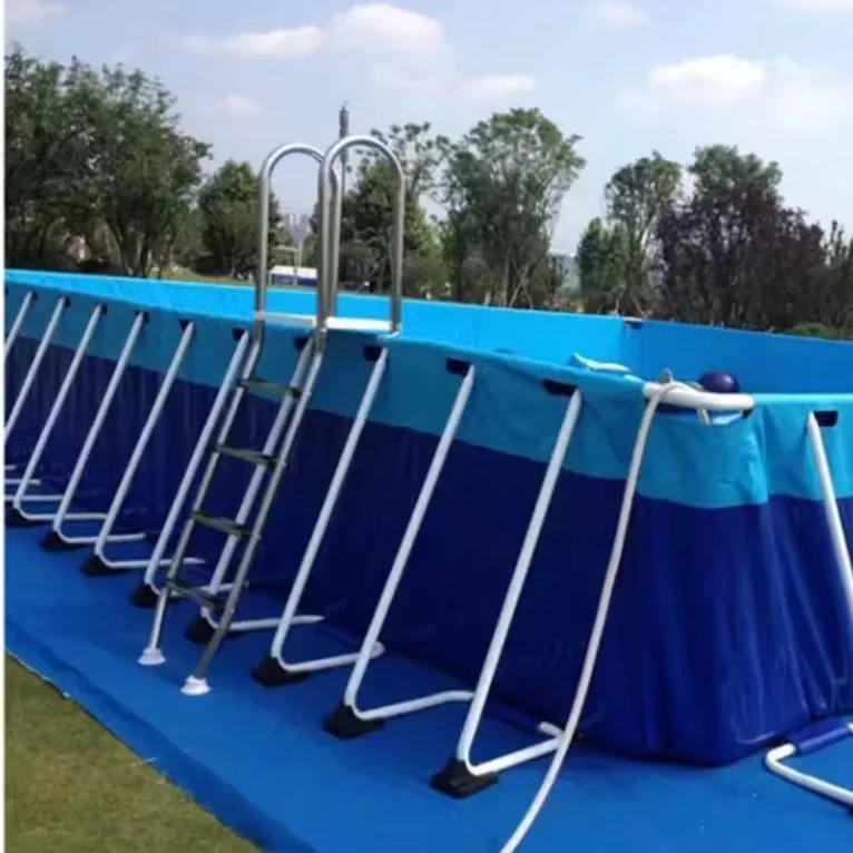 Piscine à cadre extérieur, nouvelle conception, piscines, piscine extérieure à cadre métallique, piscine à cadre métallique populaire