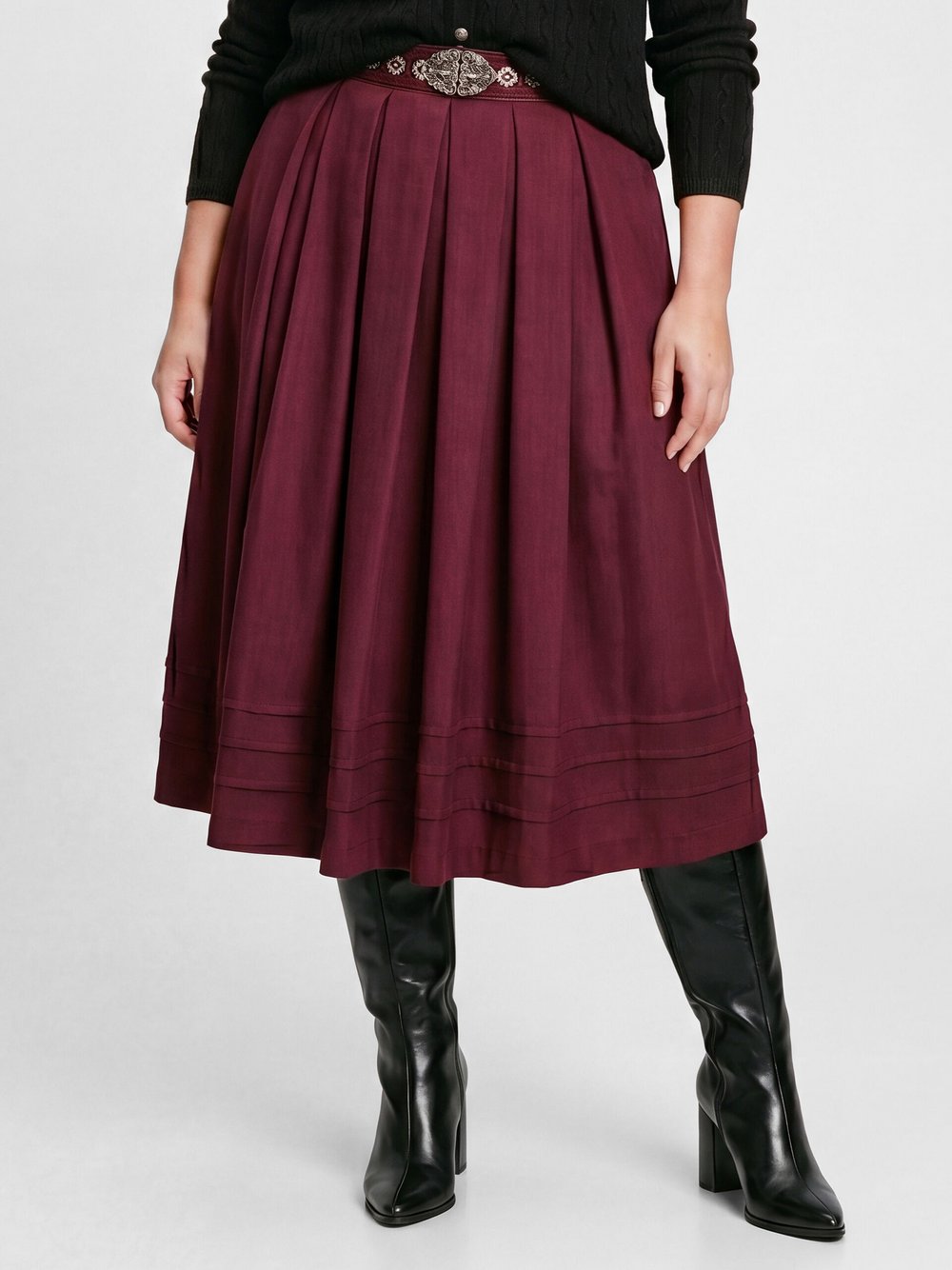 Spieth & Wenksy Trachtenrock Damen bordeaux, 40