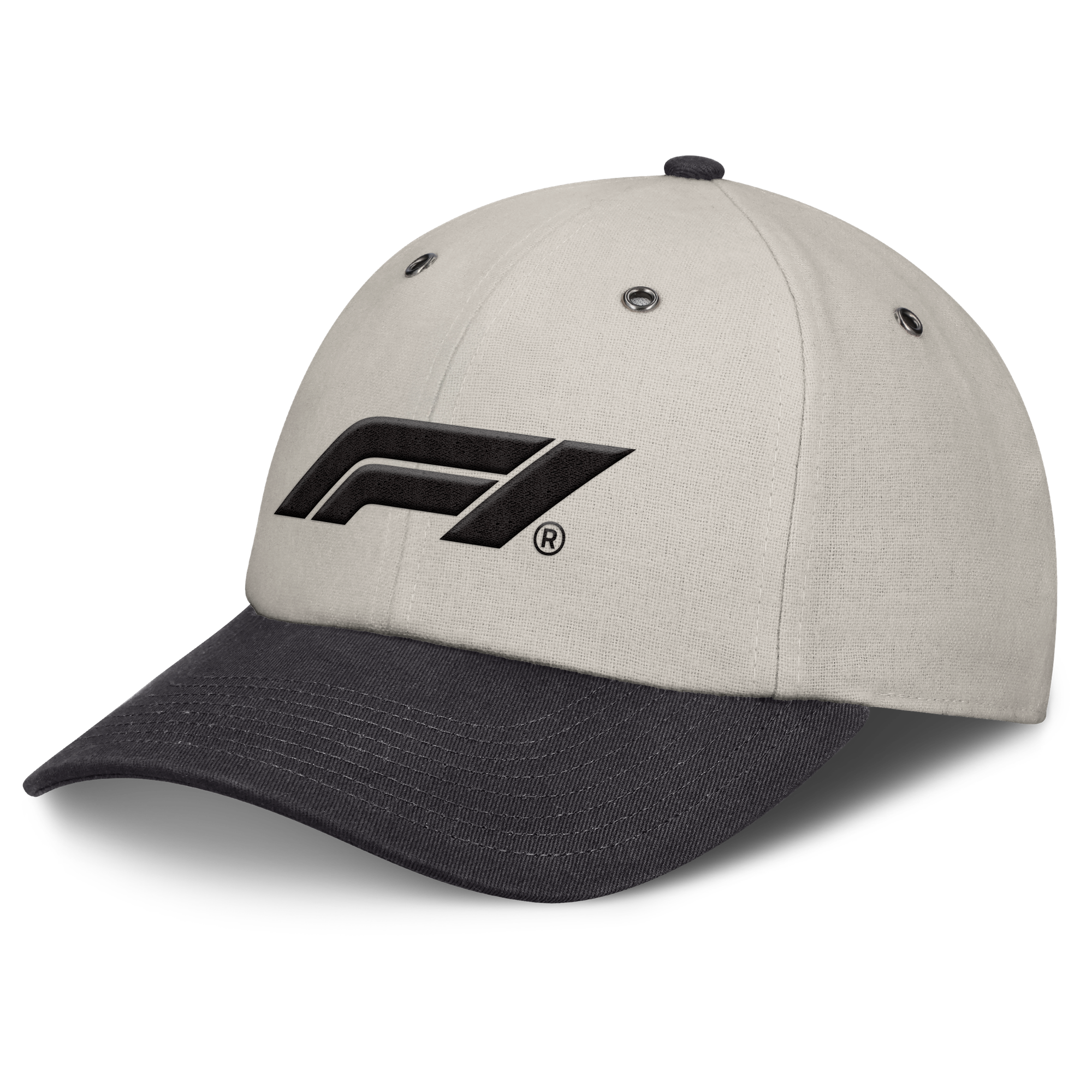Formula 1 Frame Unstructured Cap - Creme