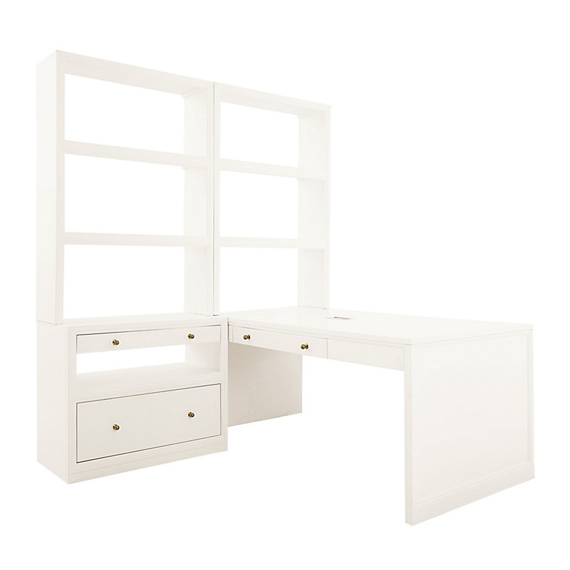 Grayson Modular Return 4-Piece Wall Unit - Ballard Designs
