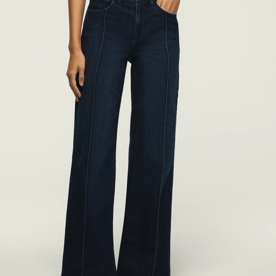 Lucky Brand High Rise Stevie Wide Leg - Women's Pants Denim Wide Leg Jeans in Alluring Wash, Size 27 x 30
