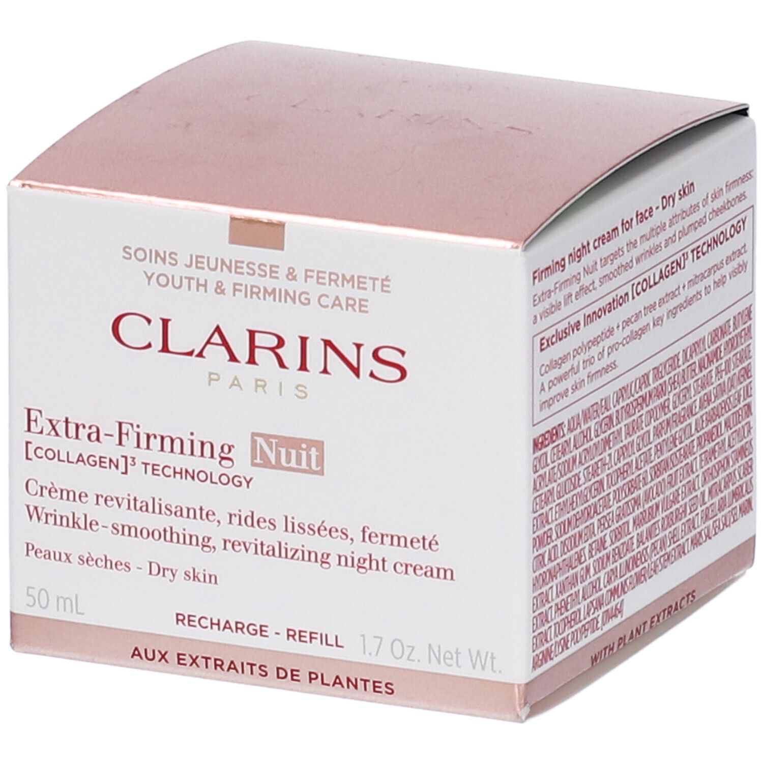 Clarins Extra-Firming Notte Speciale Pelle Secca - Ricarica 50 ml Crem