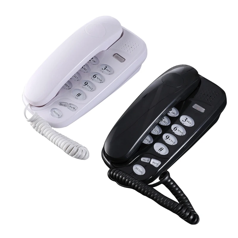KXT-580 téléphone fixe Mini téléphone Portable téléphone pour bureau à domicile hôtel spas Center P9JB