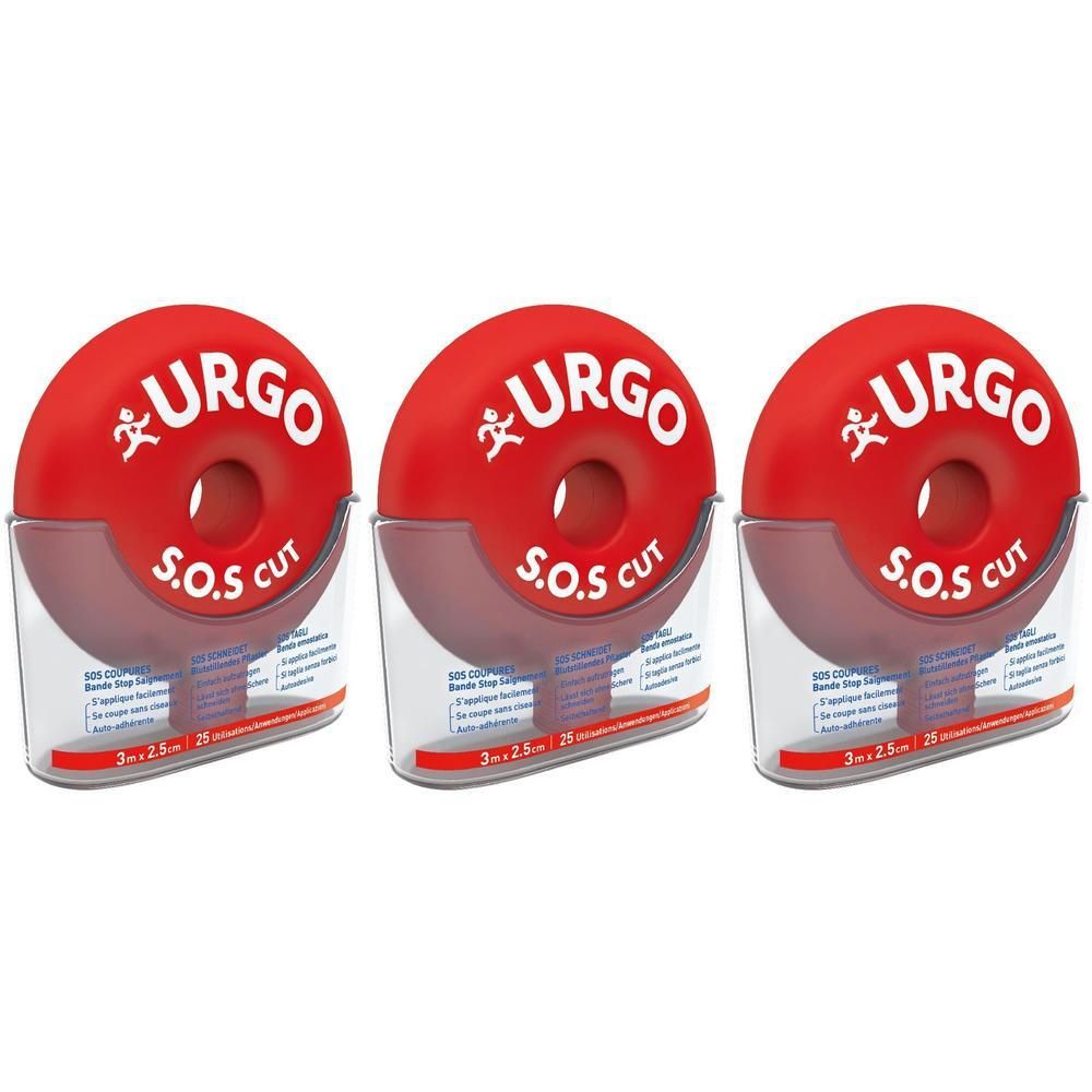 Urgo S.O.S CUT 3x1 St