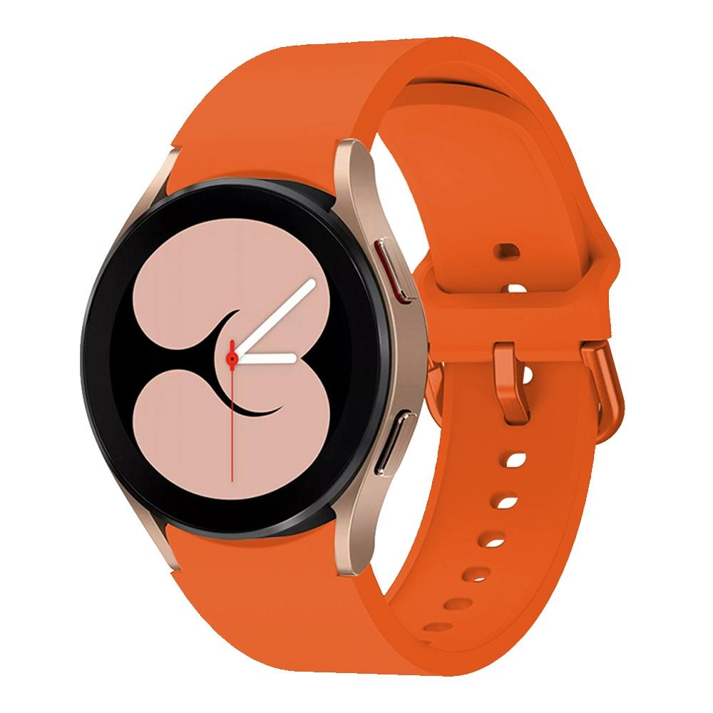 Samsung Galaxy Watch 6 Classic Silicone Sport Watch Band Colorful Adjustable Replacement Strap orange