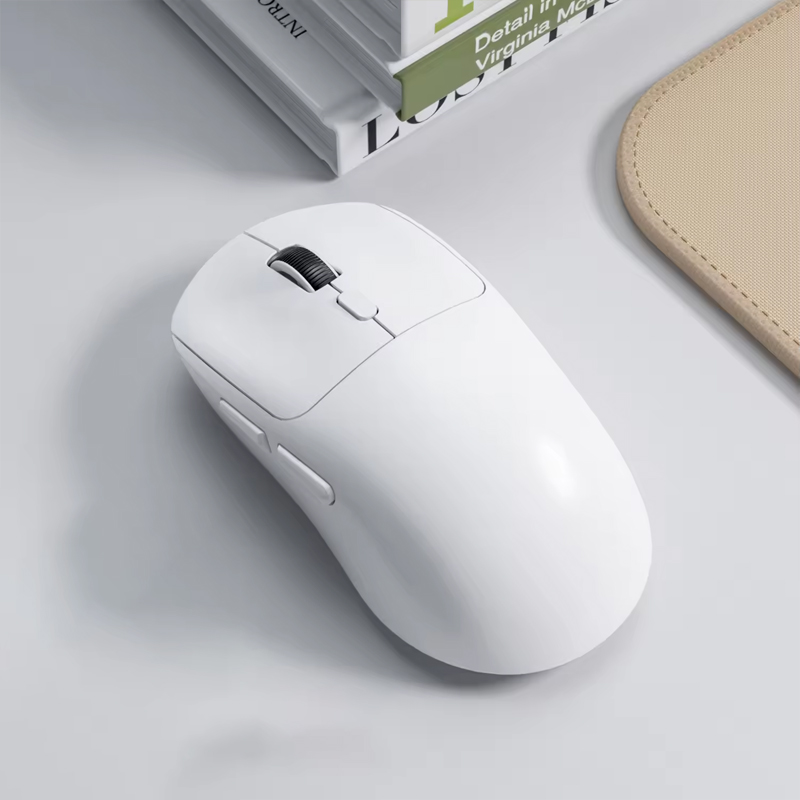 Rechargeable Bluetooth Wireless Mouse Silent Mouse For Laptop IPad Tablet And PC white