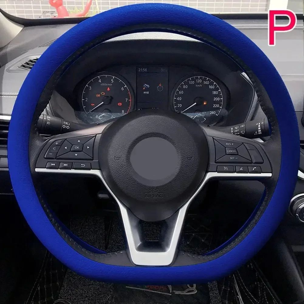 Universal Silicone Steering Wheel Cover Soft Grip Non Slip Car Steering Wheel Cover For Most Vehicles p