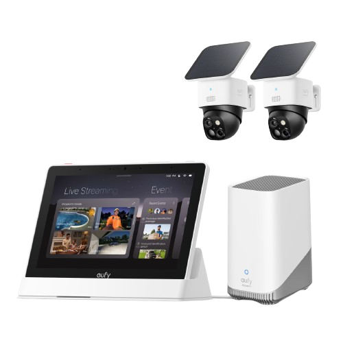 eufy Smart Display und eufyCam Solo S340 (2er-Pack) und eufy HomeBase™ S380 Image