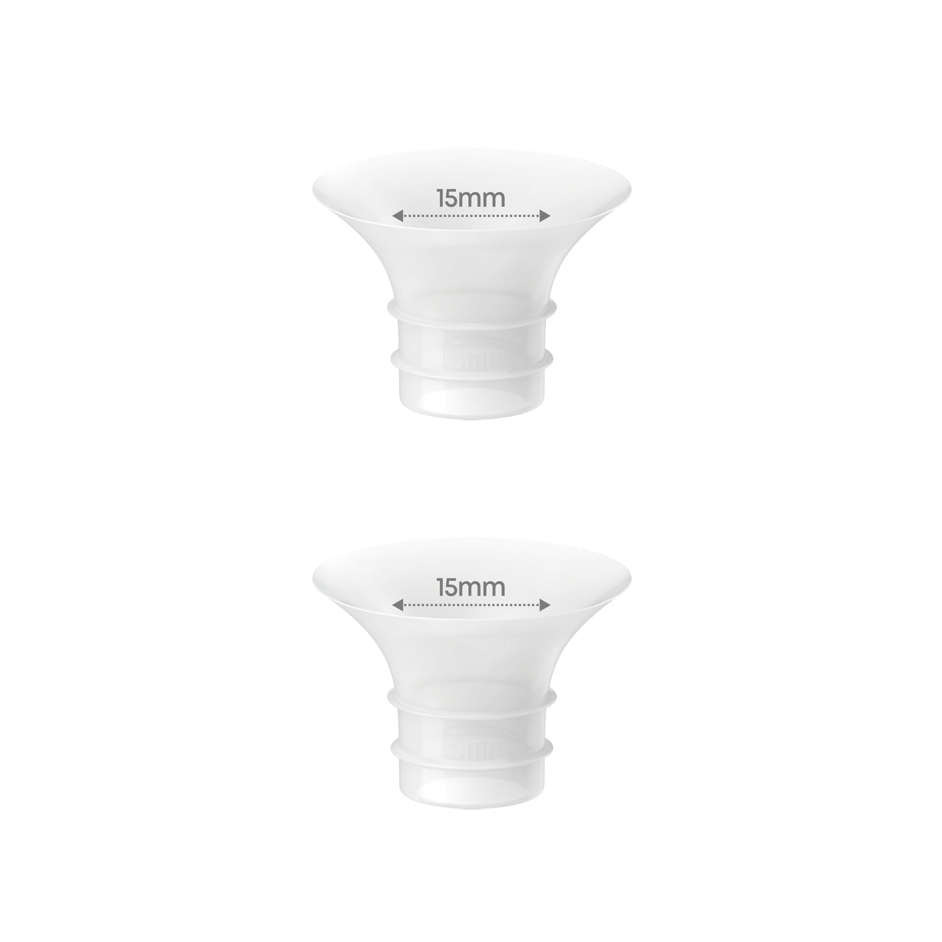 eufy Sizing Inserts for All Breast Pump (2-Pack) 15 mm