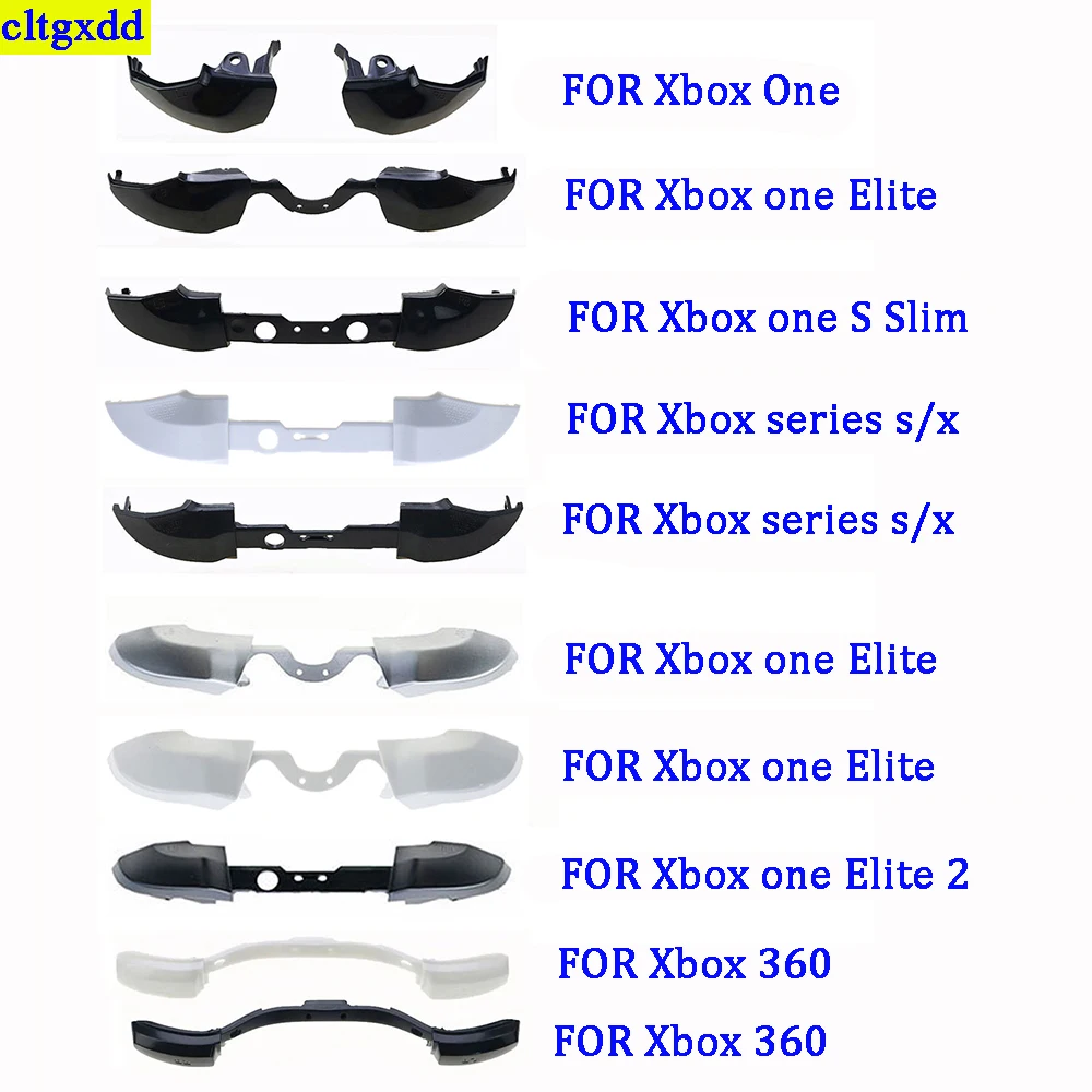 CLTGXXD 1-5 Piece FOR Xbox One S Elite/Elite 2/Xbox Series X S/Xbox 360 Controller RB LB Bumper Trigger Button Modification Kit